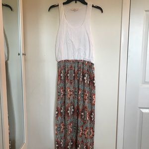 Floral maxi dress